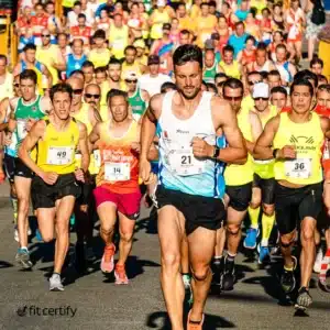 People competing in Buenos Aires Marathon after getting a online sports medical certificate through medical doctors at Fit Certify