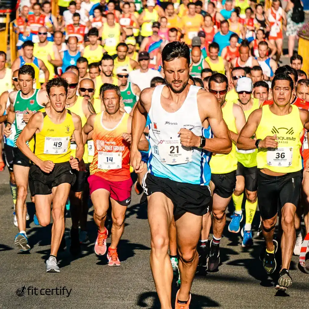 People competing in Buenos Aires Marathon after getting a online sports medical certificate through medical doctors at Fit Certify