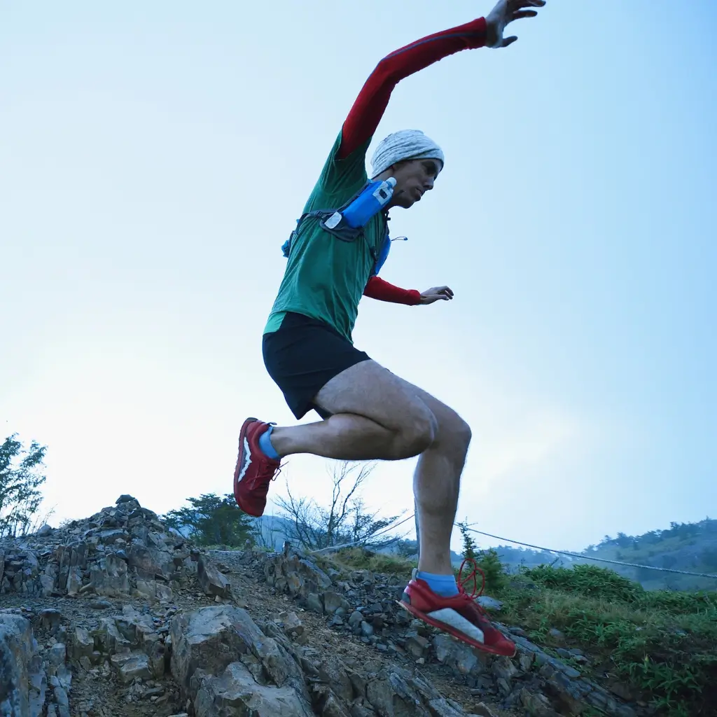 A runner taking part in the UTMB Kackar after getting a fit to run medical certificate from Fit Certify.